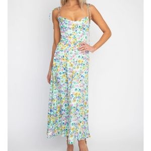 RESA Mandi Slip Dress in Monet, Small
